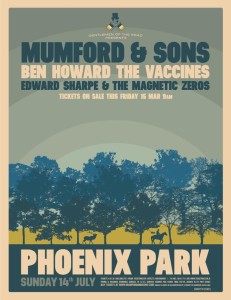 mumford phoenix park poster