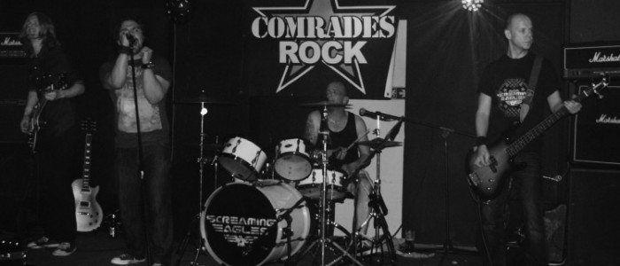 Screaming Eagles, Baleful Creed, St. Hellfire & Roscos Riot at Comrades Rock 7th June 2013