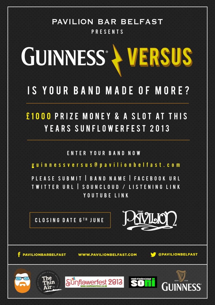 Guinness Versus battle of the bands